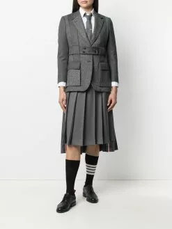 Thom Browne Norfolk belted blazer