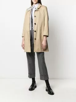 Thom Browne single-breasted midi coat