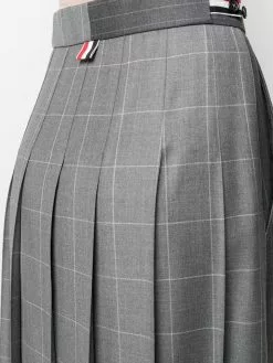 Thom Browne Pinstripe pleated sack skirt full skirts of women 9 Thom Browne pinstripe pleated sack skirt