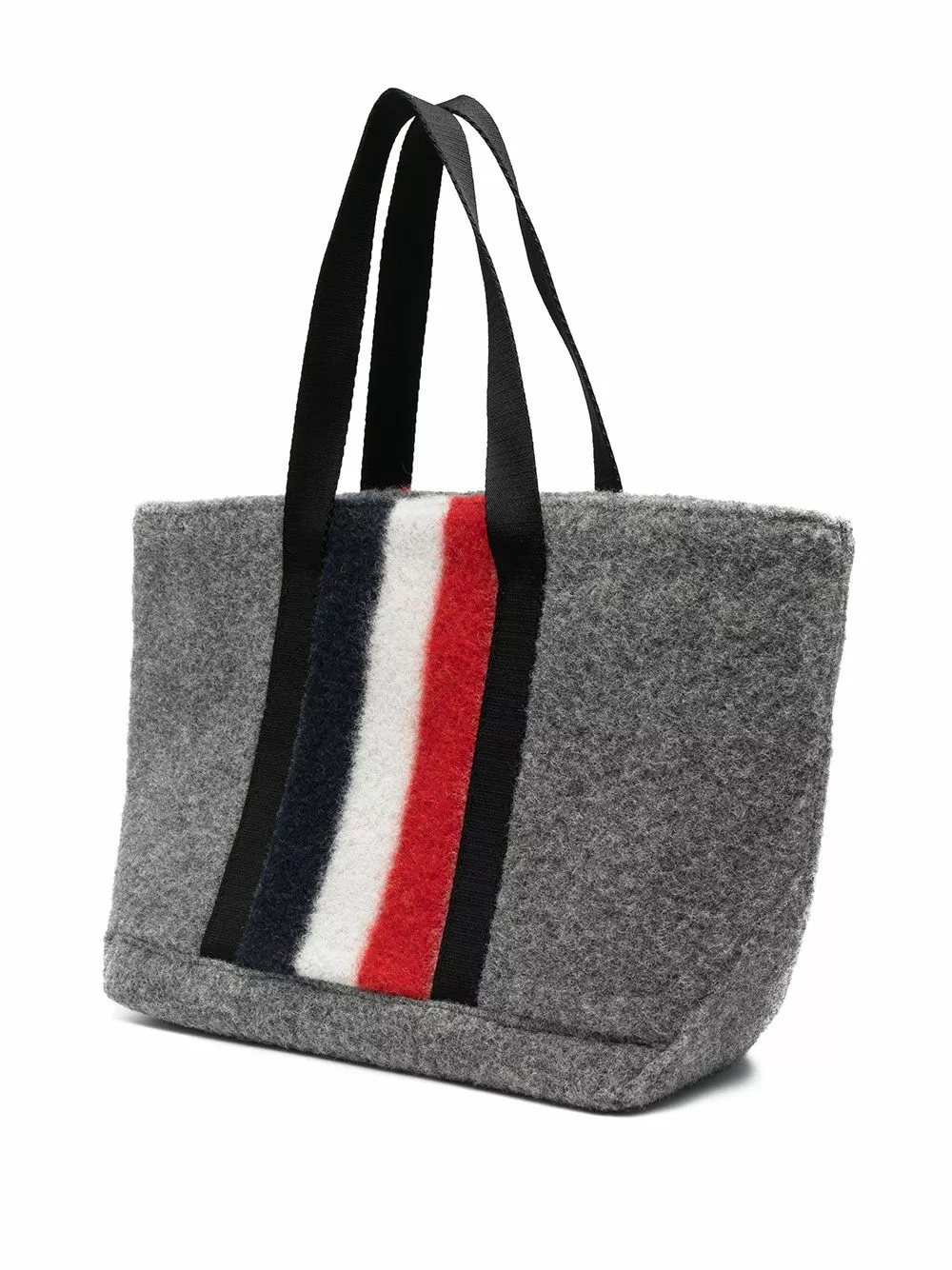 Thom Browne Striped felt tote bag tote bags of men 3 Thom Browne striped felt tote bag