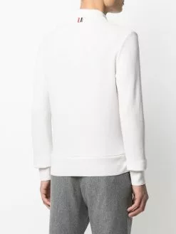 Thom Browne Long sleeved cashmere polo shirt polo shirts of men 8 Thom Browne long-sleeved cashmere polo shirt