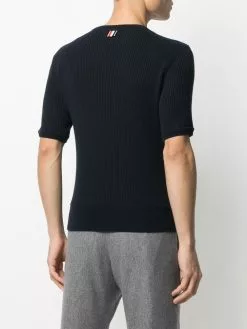 Thom Browne crew-neck short-sleeve T-shirt