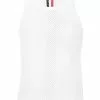 Thom Browne RWB stripe perforated tank top