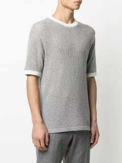 Thom Browne knitted cashmere T-shirt