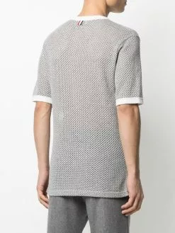 Thom Browne knitted cashmere T-shirt