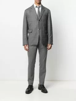 Thom Browne padded single-breasted blazer jacket