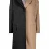 Thom Browne colour-block single-breasted coat