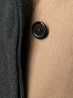 Thom Browne colour-block single-breasted coat