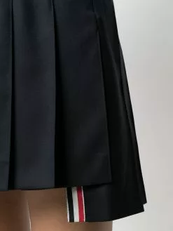 Thom Browne Dropped back mini pleated skirt asymmetric & draped skirts of women 9 Thom Browne dropped back mini pleated skirt