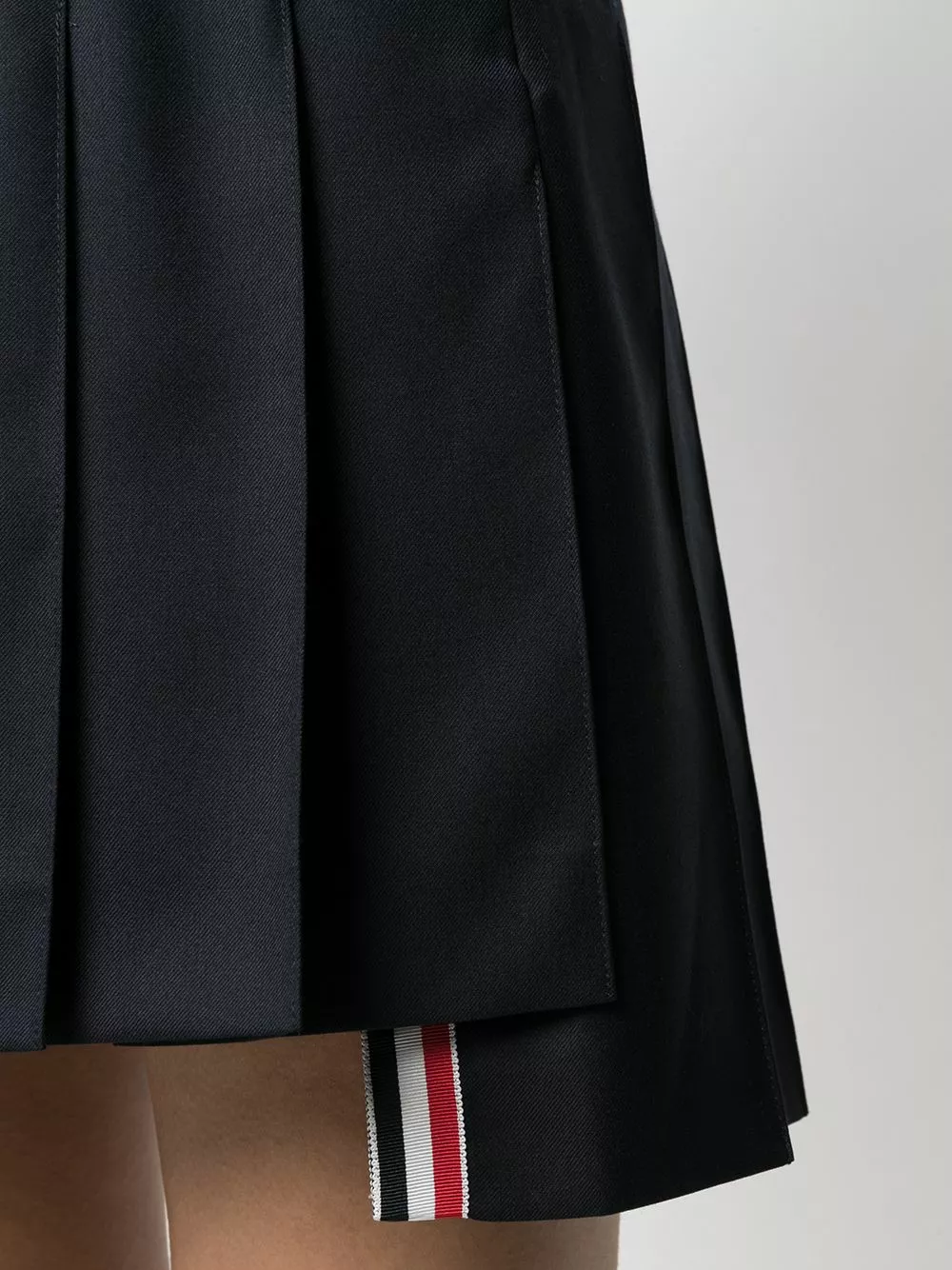 Thom Browne Dropped back mini pleated skirt asymmetric & draped skirts of women 5 Thom Browne dropped back mini pleated skirt