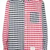 Thom Browne gingham-check long-sleeve shirt