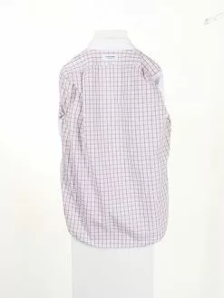 Thom Browne multi-panel check-print shirt