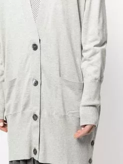 Thom Browne RWB stripe buttoned cardigan