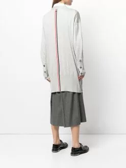Thom Browne RWB stripe buttoned cardigan