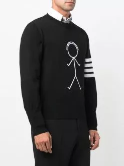 Thom Browne graphic print jumper