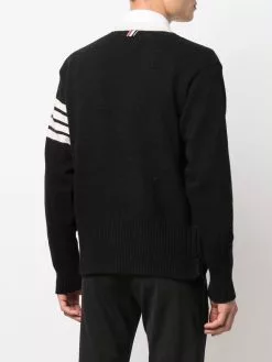 Thom Browne 4 Bar stripe cardigan cardigans of men 8 Thom Browne 4-Bar stripe cardigan