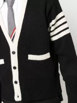 Thom Browne 4 Bar stripe cardigan cardigans of men 9 Thom Browne 4-Bar stripe cardigan