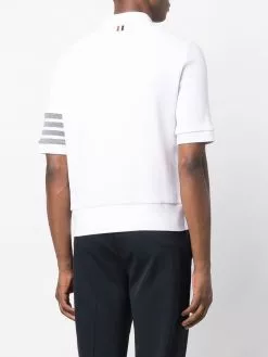 Thom Browne 4-Bar stripe polo shirt