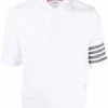 Thom Browne 4-Bar stripe polo shirt
