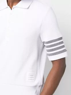 Thom Browne 4-Bar stripe polo shirt