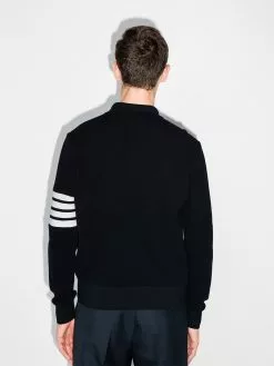 Thom Browne 4 Bar Stripe long sleeved polo shirt polo shirts of men 7 Thom Browne 4-Bar Stripe long-sleeved polo shirt