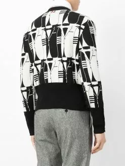 Thom Browne intarsia-knit cardigan