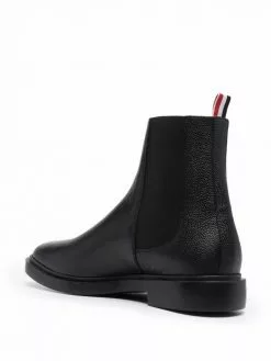 Thom Browne tricolour tab Chelsea boots