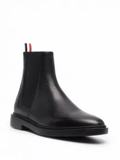 Thom Browne tricolour tab Chelsea boots