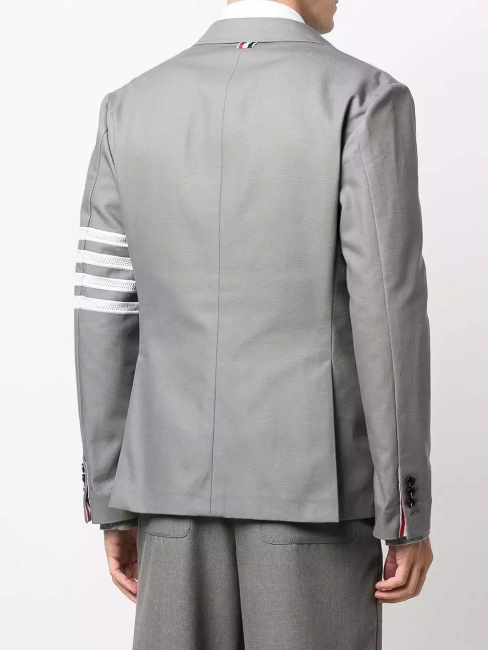 Thom Browne 4 Bar stripe notched lapels blazer blazers of men 4 Thom Browne 4-Bar stripe notched lapels blazer