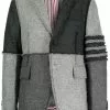 Thom Browne patchwork single-breasted blazer
