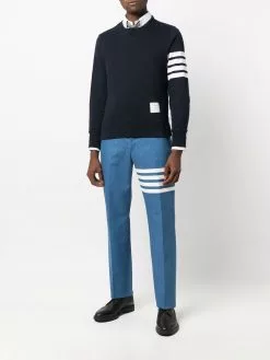 Thom Browne 4-Bar stripe tailored trousers