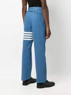 Thom Browne 4-Bar stripe tailored trousers
