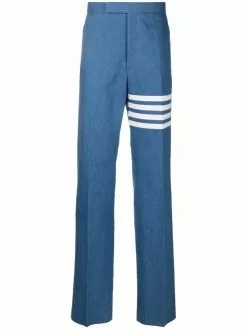 Thom Browne 4-Bar stripe tailored trousers