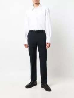 Thom Browne long-sleeve cotton shirt