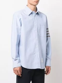 Thom Browne 4-Bar Stripe button-down shirt