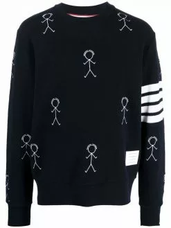 Thom Browne Mr. Thom crew-neck jumper