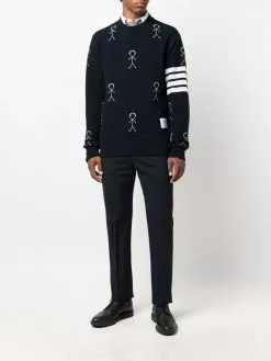 Thom Browne Mr. Thom crew-neck jumper