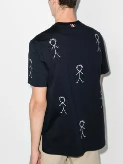 Thom Browne Mr. Thom logo-print T-shirt