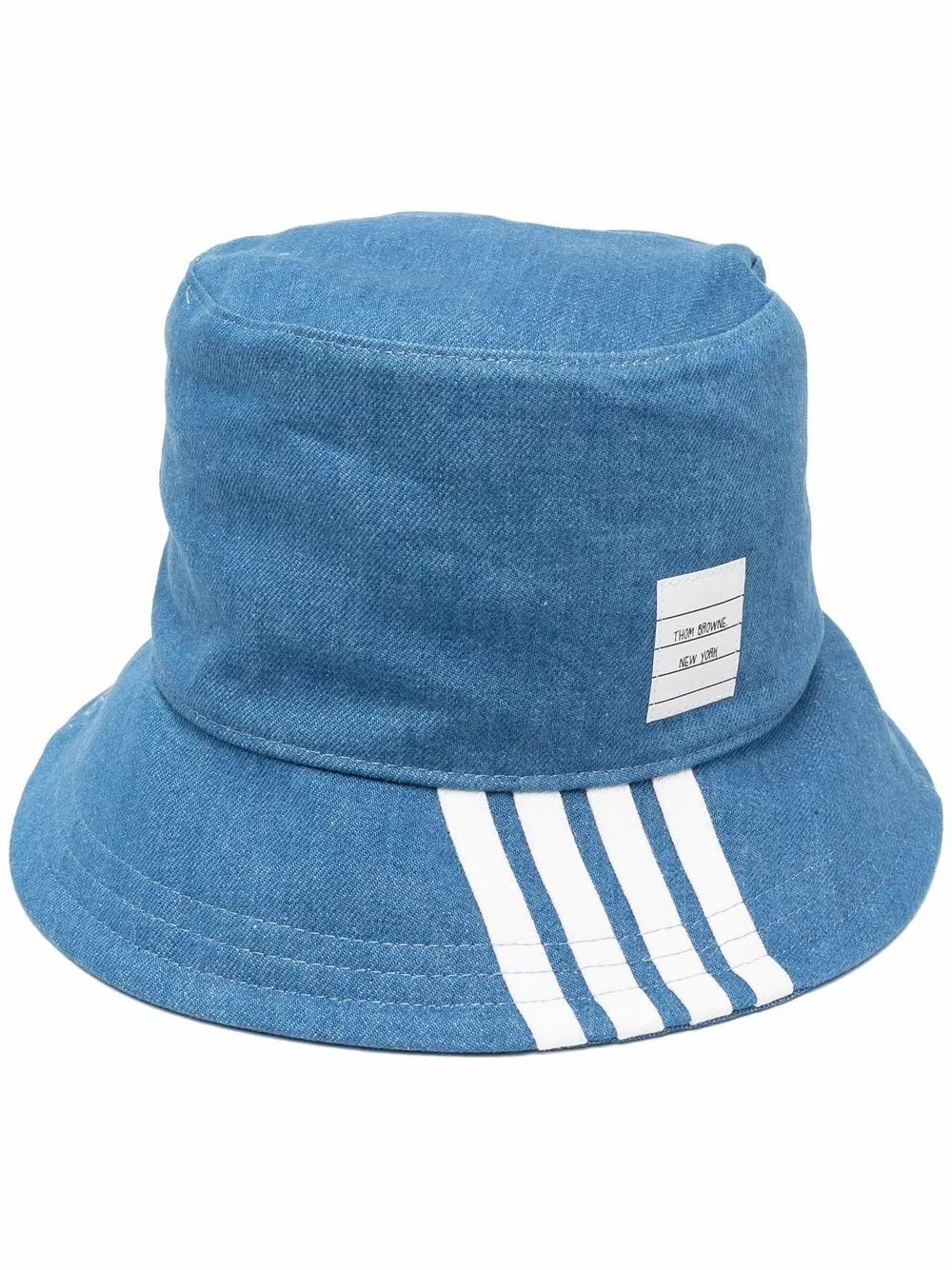 Thom Browne 4 Bar Stripe bucket hat hats of men 1 Thom Browne 4-Bar Stripe bucket hat