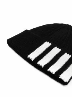 Thom Browne 4-Bar stripe beanie