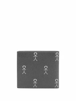 Thom Browne Mr. Thom logo-print billfold wallet