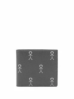 Thom Browne Mr. Thom logo-print billfold wallet