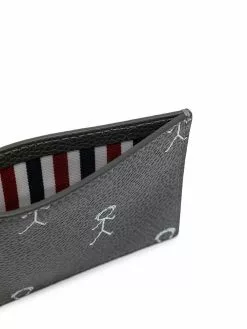 Thom Browne Mr. Thom Icon cardholder wallets & billfolds of men 5 Thom Browne Mr. Thom Icon cardholder