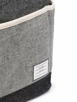 Thom Browne bitonal tote bag