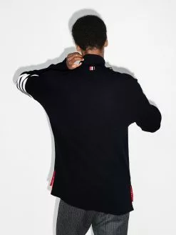 Thom Browne 4-Bar stripe roll-neck jumper