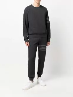 Thom Browne 4-Bar tapered track pants
