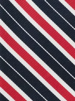 Thom Browne striped pattern tie