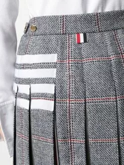 Thom Browne dropped back pleated skirt