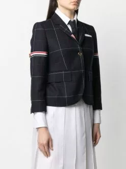 Thom Browne grosgrain armbands blazer jacket