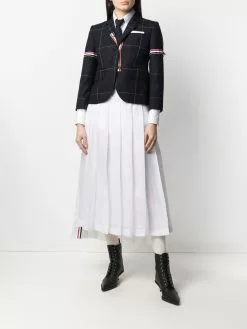 Thom Browne grosgrain armbands blazer jacket